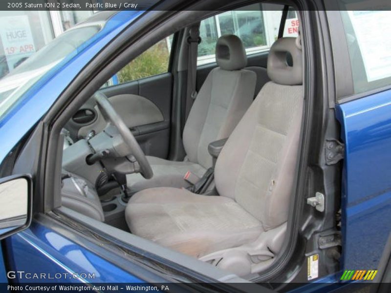 Pacific Blue / Gray 2005 Saturn ION 2 Sedan