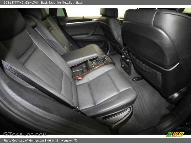 Black Sapphire Metallic / Black 2011 BMW X6 xDrive50i