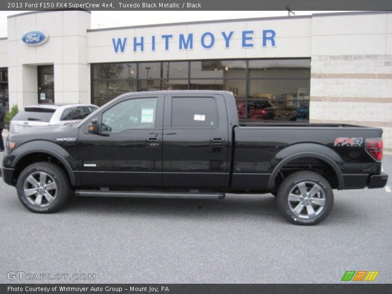 Tuxedo Black Metallic / Black 2013 Ford F150 FX4 SuperCrew 4x4