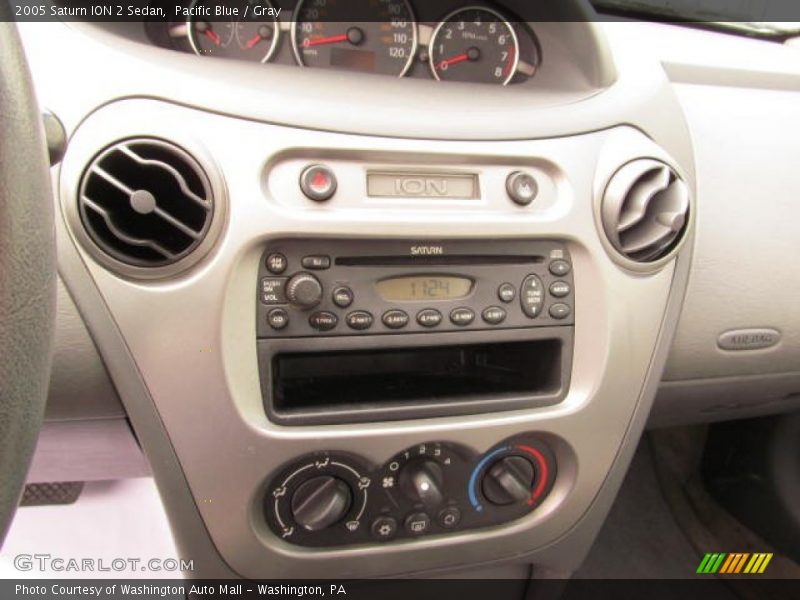 Pacific Blue / Gray 2005 Saturn ION 2 Sedan