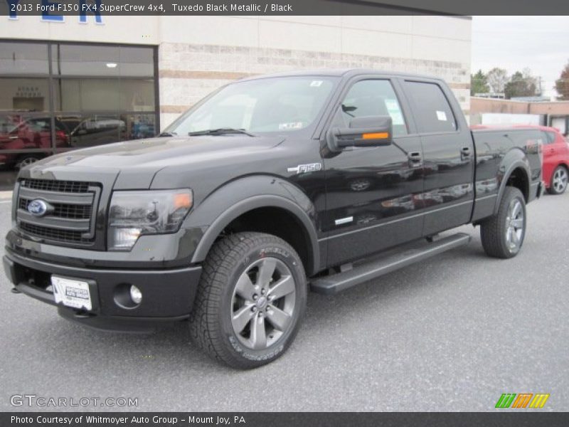 Tuxedo Black Metallic / Black 2013 Ford F150 FX4 SuperCrew 4x4
