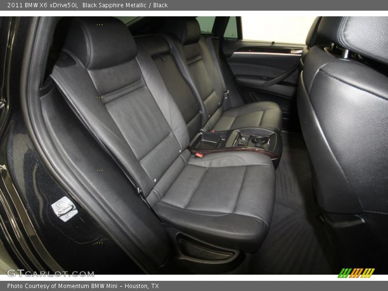 Black Sapphire Metallic / Black 2011 BMW X6 xDrive50i