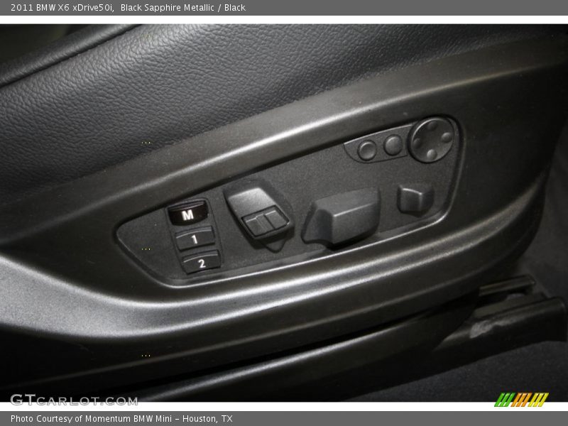Black Sapphire Metallic / Black 2011 BMW X6 xDrive50i