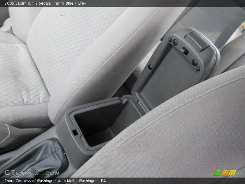 Pacific Blue / Gray 2005 Saturn ION 2 Sedan