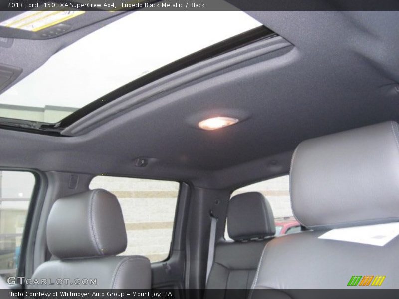Tuxedo Black Metallic / Black 2013 Ford F150 FX4 SuperCrew 4x4