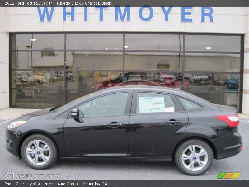 Tuxedo Black / Charcoal Black 2013 Ford Focus SE Sedan