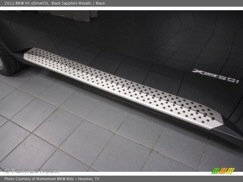 Black Sapphire Metallic / Black 2011 BMW X6 xDrive50i