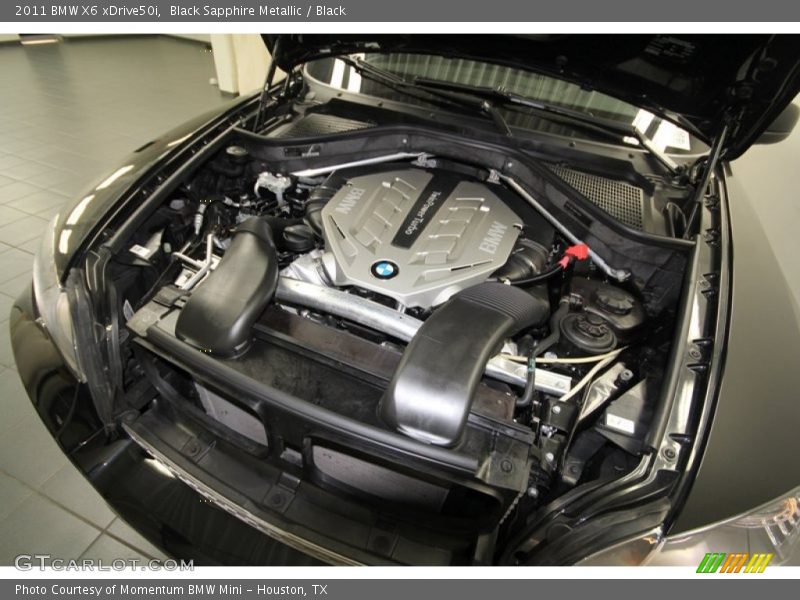 Black Sapphire Metallic / Black 2011 BMW X6 xDrive50i