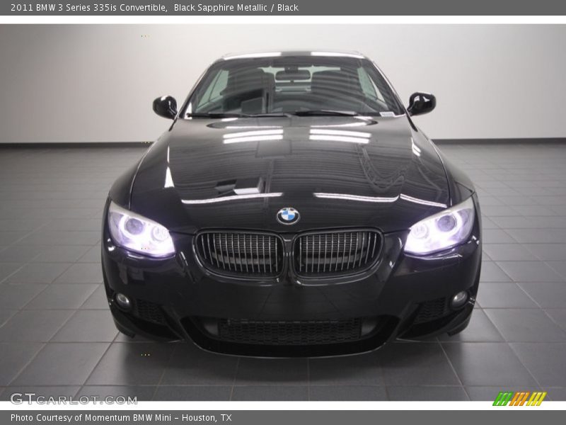 Black Sapphire Metallic / Black 2011 BMW 3 Series 335is Convertible