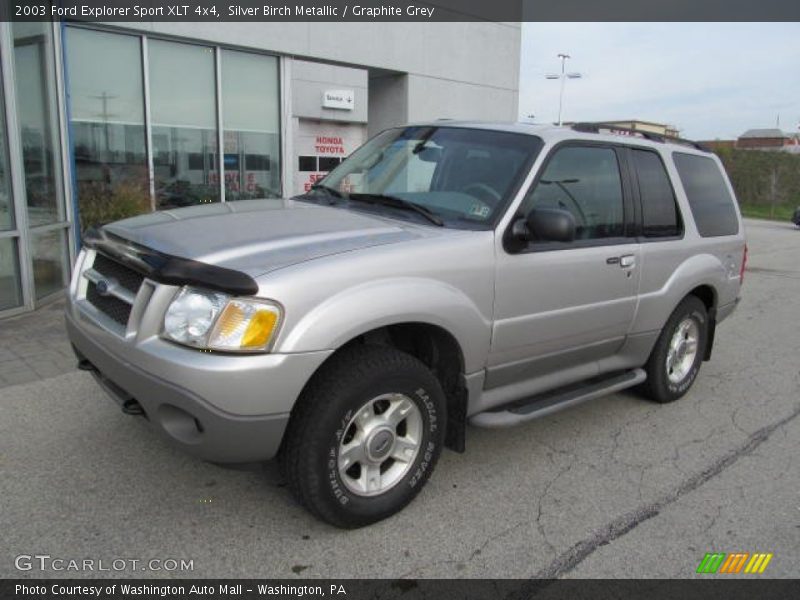 Silver Birch Metallic / Graphite Grey 2003 Ford Explorer Sport XLT 4x4