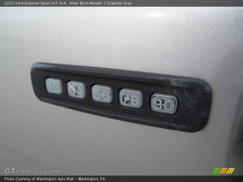 Silver Birch Metallic / Graphite Grey 2003 Ford Explorer Sport XLT 4x4