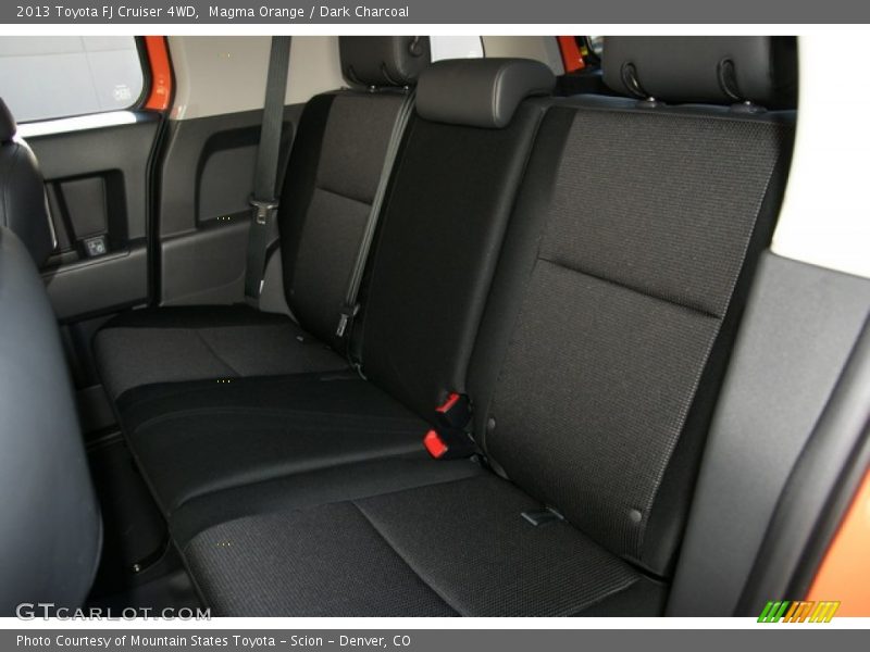 Magma Orange / Dark Charcoal 2013 Toyota FJ Cruiser 4WD