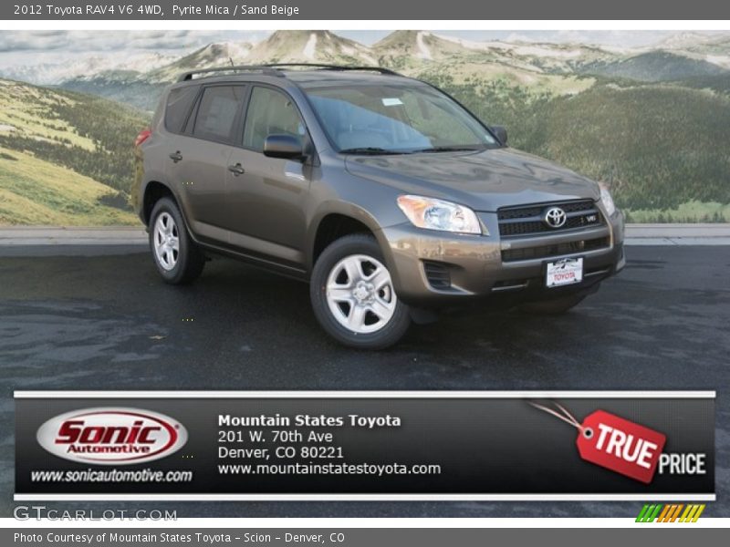 Pyrite Mica / Sand Beige 2012 Toyota RAV4 V6 4WD