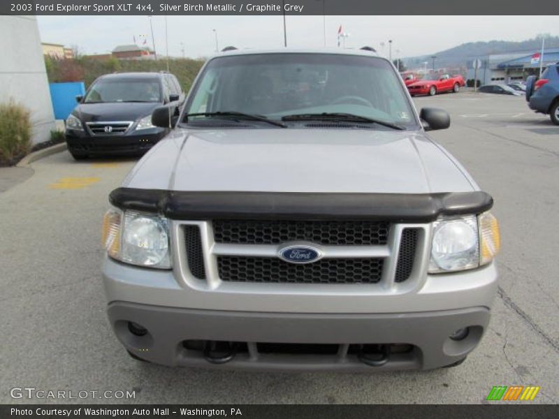 Silver Birch Metallic / Graphite Grey 2003 Ford Explorer Sport XLT 4x4