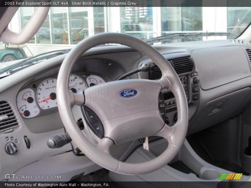 Silver Birch Metallic / Graphite Grey 2003 Ford Explorer Sport XLT 4x4