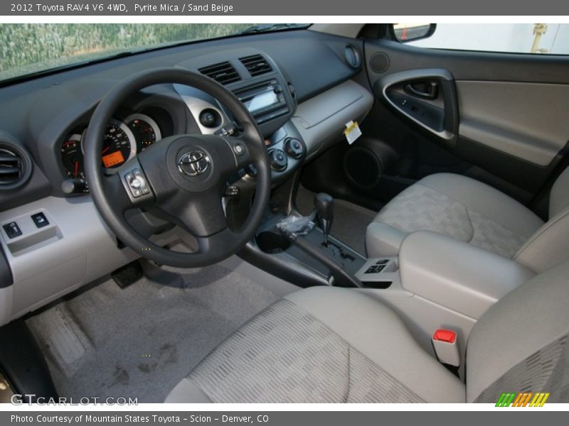 Pyrite Mica / Sand Beige 2012 Toyota RAV4 V6 4WD