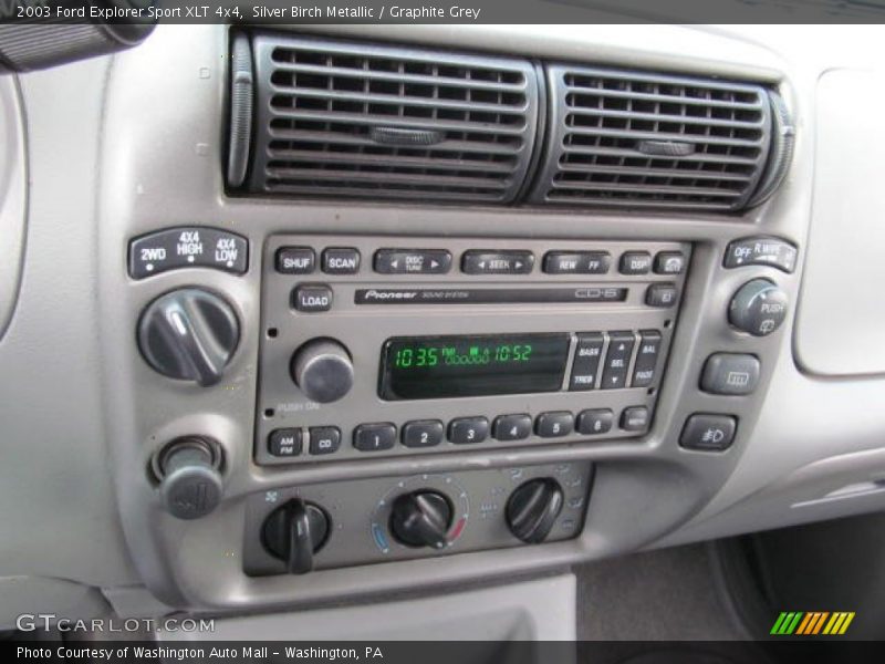 Silver Birch Metallic / Graphite Grey 2003 Ford Explorer Sport XLT 4x4