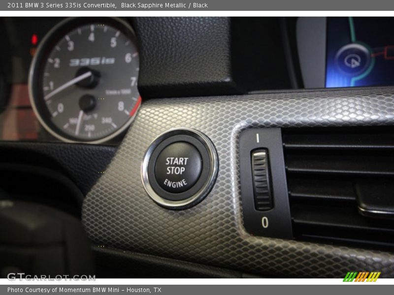 Black Sapphire Metallic / Black 2011 BMW 3 Series 335is Convertible