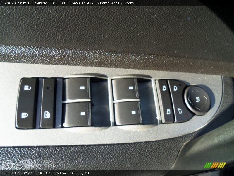Summit White / Ebony 2007 Chevrolet Silverado 2500HD LT Crew Cab 4x4