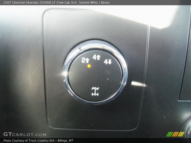 Summit White / Ebony 2007 Chevrolet Silverado 2500HD LT Crew Cab 4x4