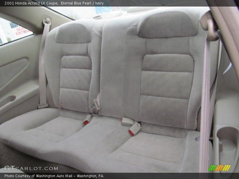 Rear Seat of 2001 Accord LX Coupe