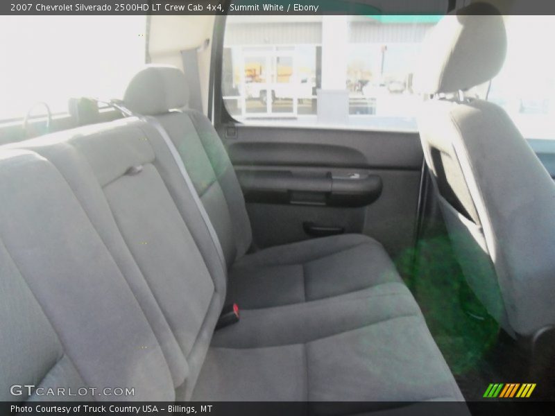 Summit White / Ebony 2007 Chevrolet Silverado 2500HD LT Crew Cab 4x4