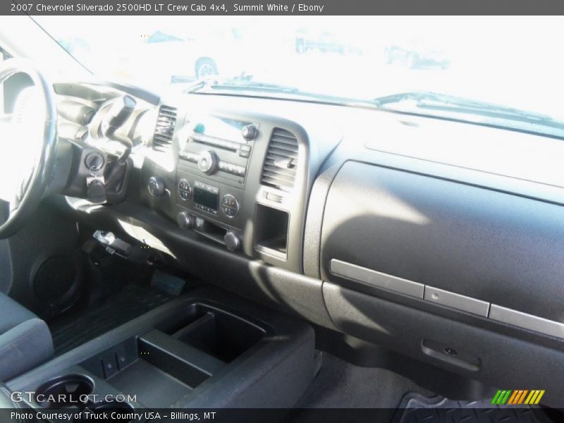 Summit White / Ebony 2007 Chevrolet Silverado 2500HD LT Crew Cab 4x4
