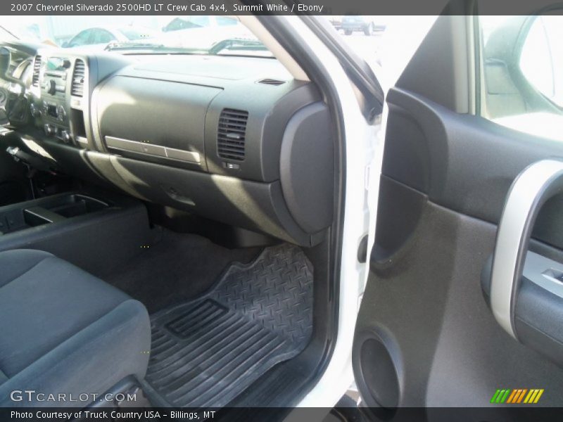 Summit White / Ebony 2007 Chevrolet Silverado 2500HD LT Crew Cab 4x4