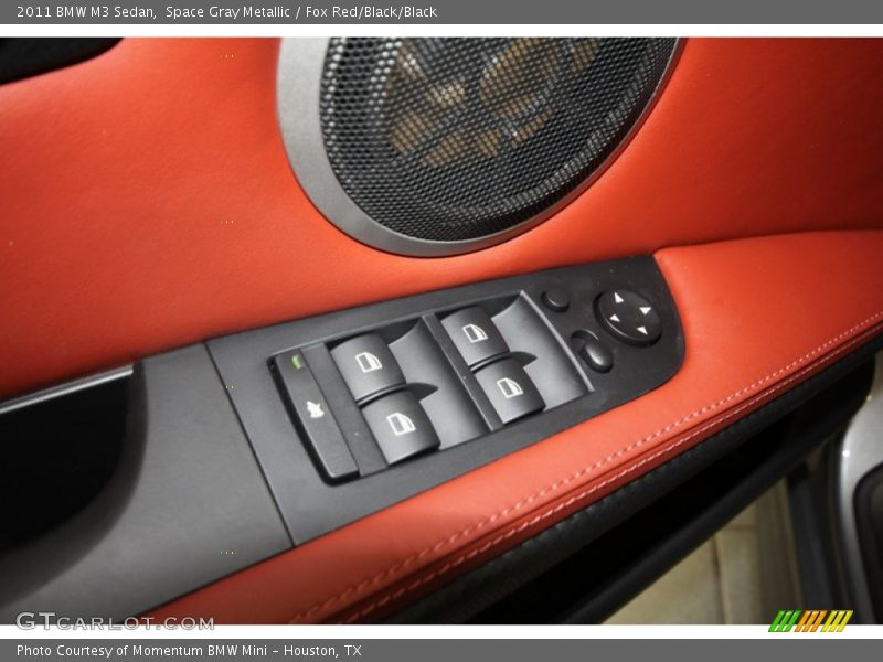 Space Gray Metallic / Fox Red/Black/Black 2011 BMW M3 Sedan