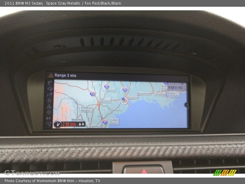 Space Gray Metallic / Fox Red/Black/Black 2011 BMW M3 Sedan