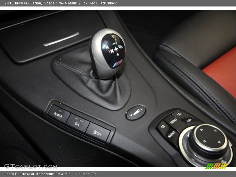 Space Gray Metallic / Fox Red/Black/Black 2011 BMW M3 Sedan