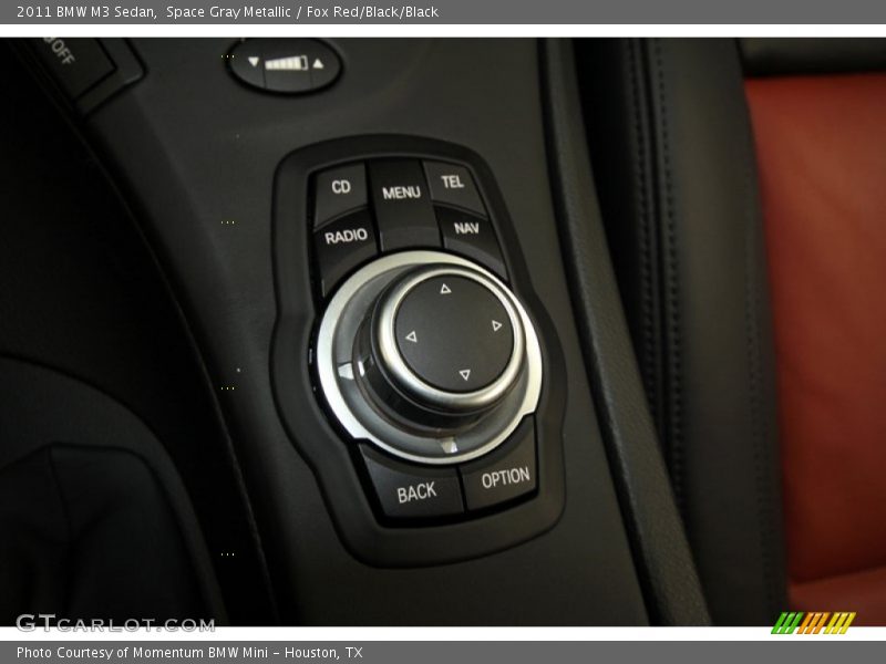 Space Gray Metallic / Fox Red/Black/Black 2011 BMW M3 Sedan