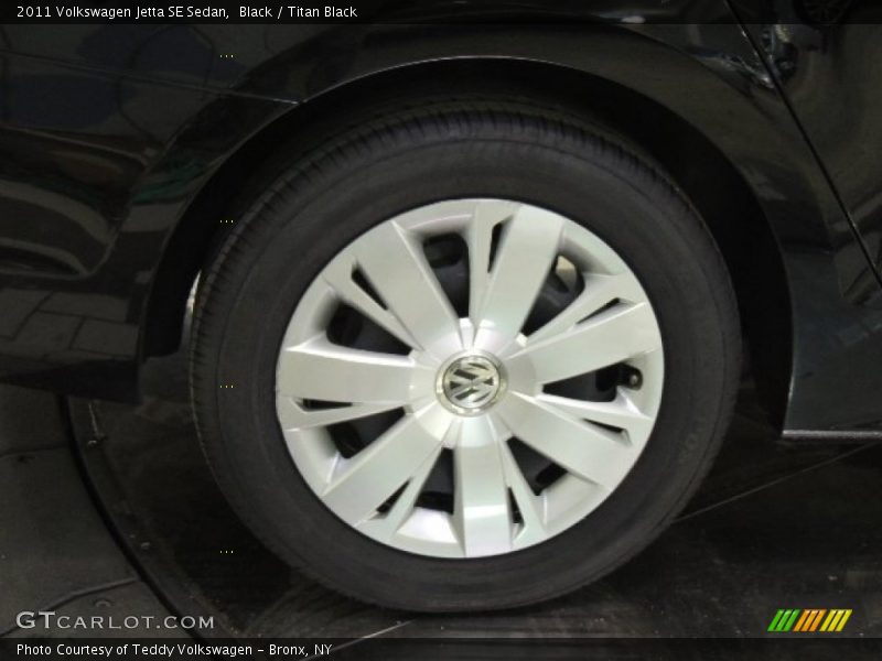Black / Titan Black 2011 Volkswagen Jetta SE Sedan