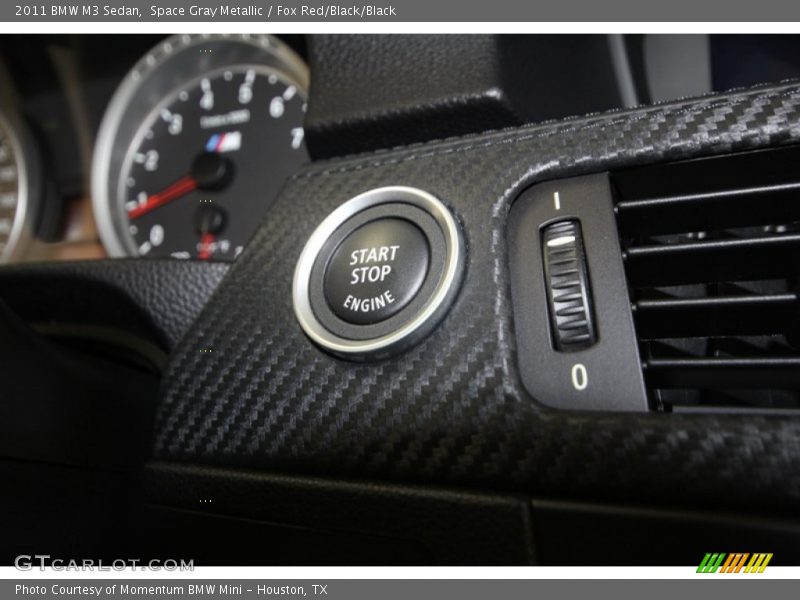 Space Gray Metallic / Fox Red/Black/Black 2011 BMW M3 Sedan