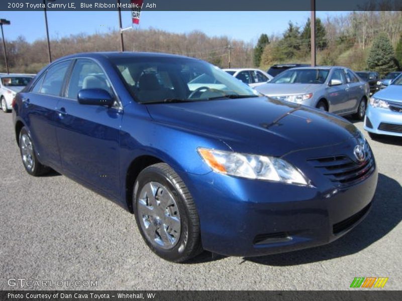 Blue Ribbon Metallic / Ash 2009 Toyota Camry LE