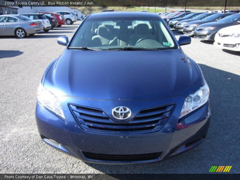 Blue Ribbon Metallic / Ash 2009 Toyota Camry LE