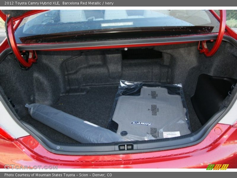 Barcelona Red Metallic / Ivory 2012 Toyota Camry Hybrid XLE