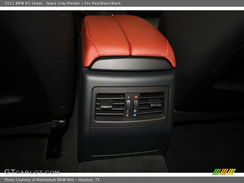 Space Gray Metallic / Fox Red/Black/Black 2011 BMW M3 Sedan