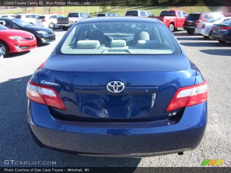 Blue Ribbon Metallic / Ash 2009 Toyota Camry LE
