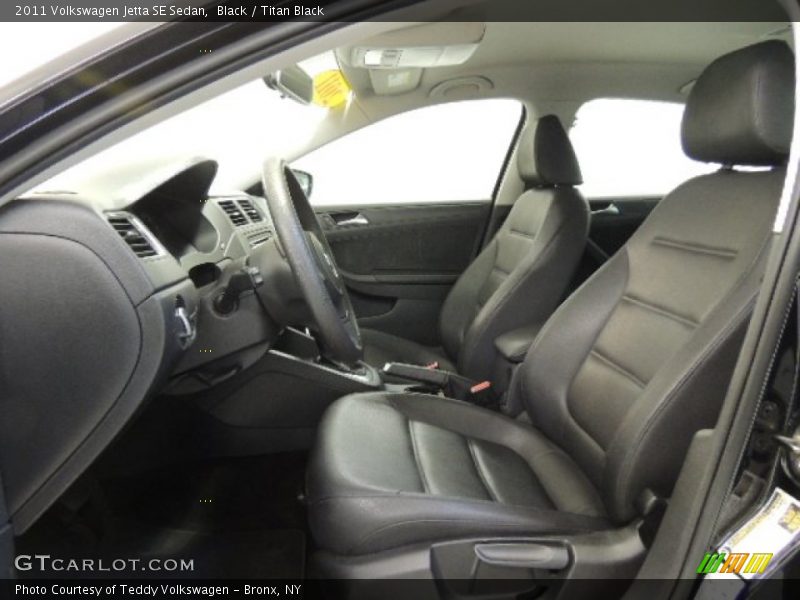 Black / Titan Black 2011 Volkswagen Jetta SE Sedan