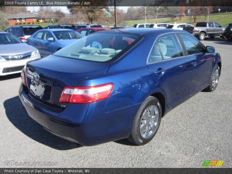 Blue Ribbon Metallic / Ash 2009 Toyota Camry LE