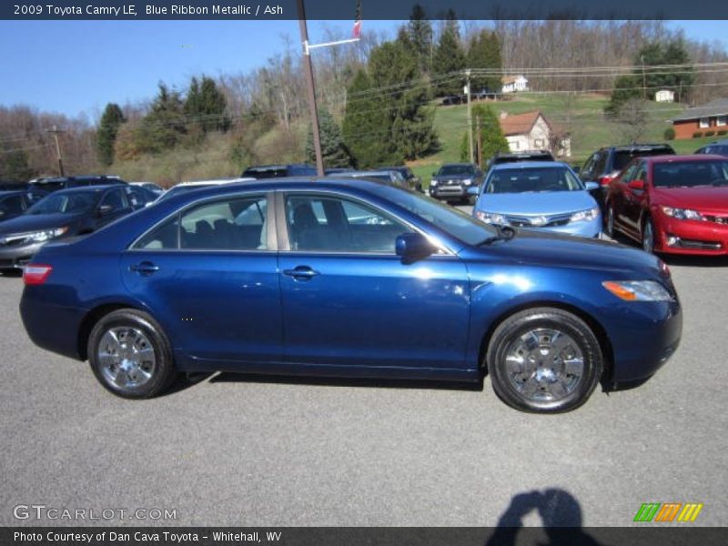 Blue Ribbon Metallic / Ash 2009 Toyota Camry LE