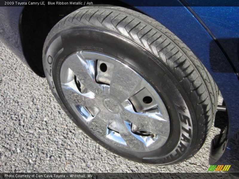 Blue Ribbon Metallic / Ash 2009 Toyota Camry LE
