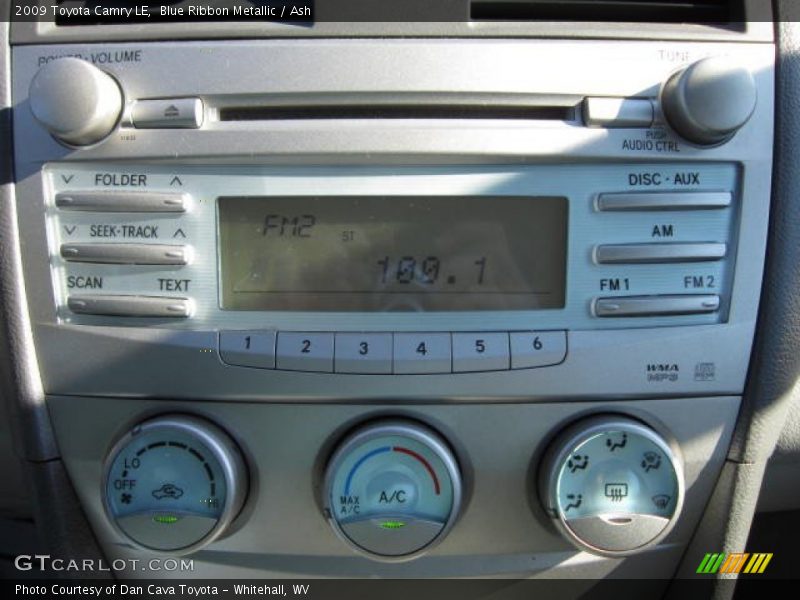 Blue Ribbon Metallic / Ash 2009 Toyota Camry LE