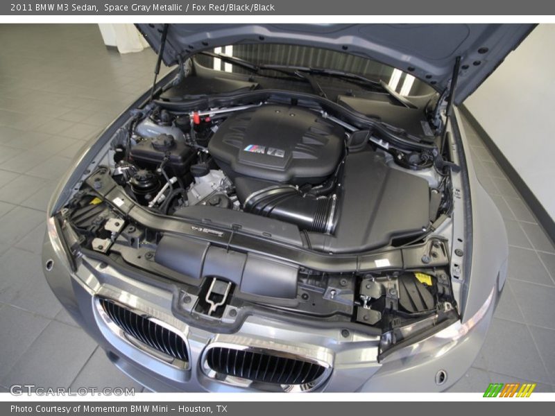 Space Gray Metallic / Fox Red/Black/Black 2011 BMW M3 Sedan