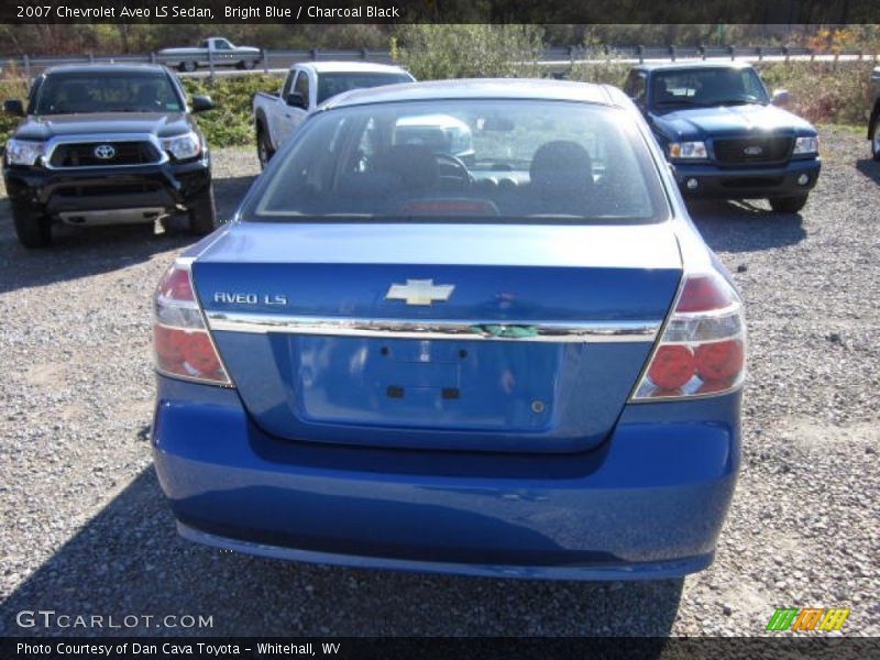Bright Blue / Charcoal Black 2007 Chevrolet Aveo LS Sedan