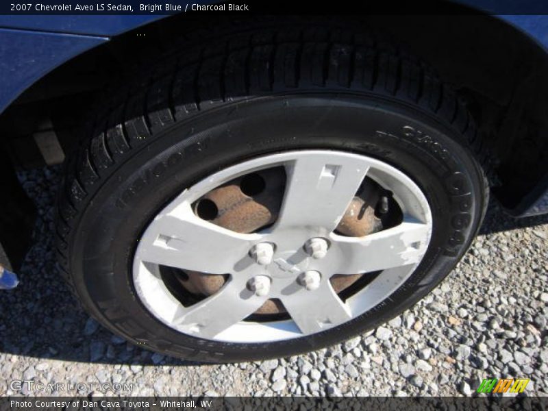 Bright Blue / Charcoal Black 2007 Chevrolet Aveo LS Sedan