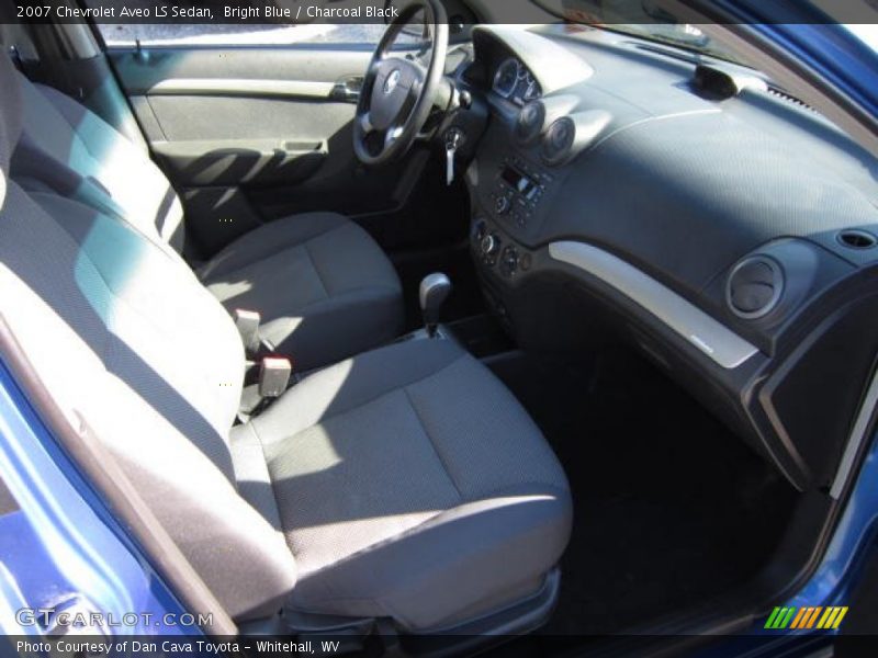 Bright Blue / Charcoal Black 2007 Chevrolet Aveo LS Sedan