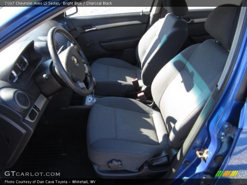 Bright Blue / Charcoal Black 2007 Chevrolet Aveo LS Sedan