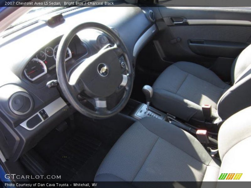 Bright Blue / Charcoal Black 2007 Chevrolet Aveo LS Sedan